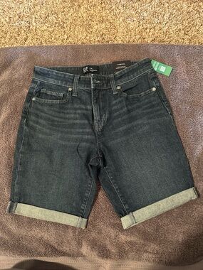 GAP Indigo 9” Denim Bermuda Shorts